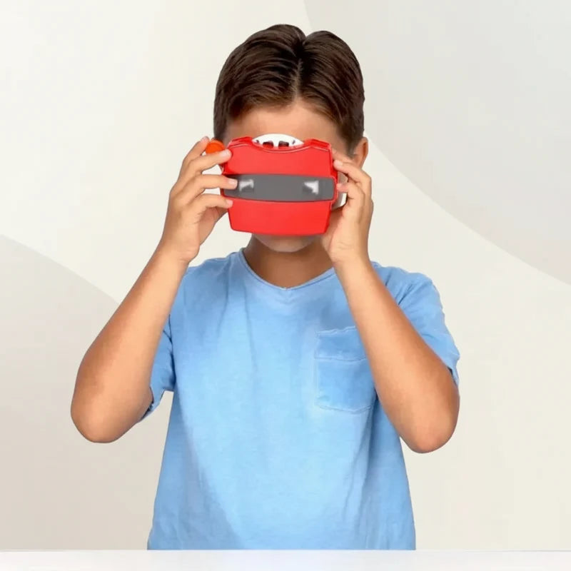 ! Optivaro Retro 3D Viewfinder – Educatieve Dia Kijken voor Kinderen